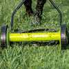 Sun Joe Manual Reel Mower | 14-Inch | Quad Wheel | 9-Position MJ503M